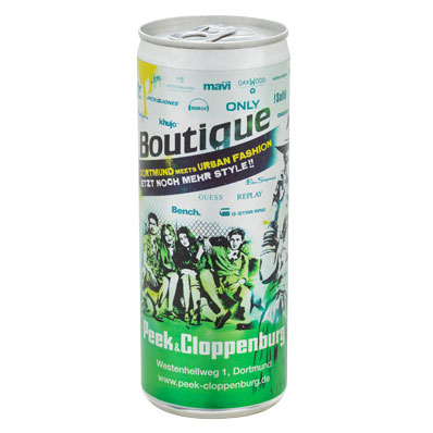 Druck auf transparente Folie